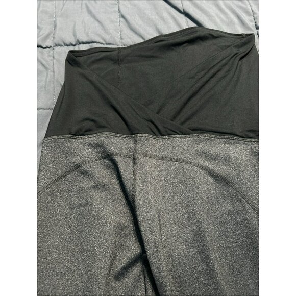 Isabel Maternity Leggings - by Ingrid & Isabel Dark Gray Size Small - Picture 6 of 6